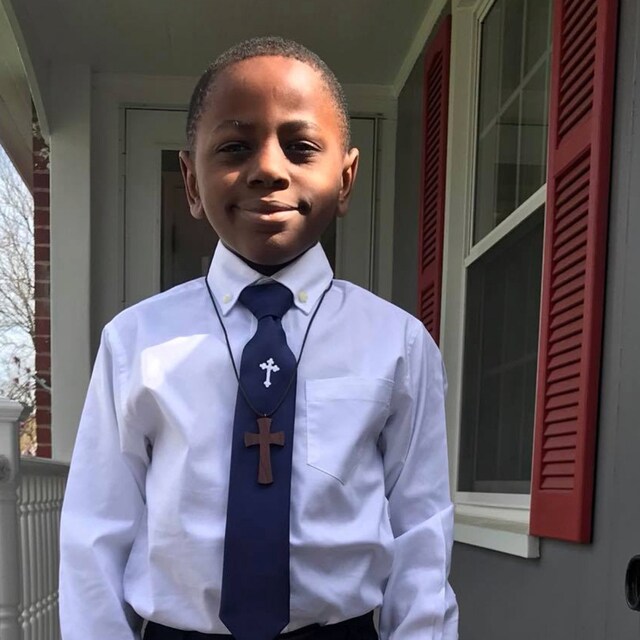 Buy Boys First Communion Tie And Chalice Tie Pin In Gold-Tone, 45-inch