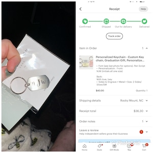 Ivey added a photo of their purchase