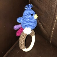 PATTERN Amigurumi Bird Rattle Amigurumi Pattern, Crochet Pattern, Baby ...