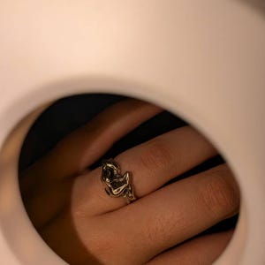 エロティックリング スターリングシルバー 925 カーマスートラポーズ