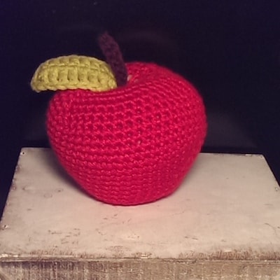 Crochet Apple PDF Pattern - Etsy