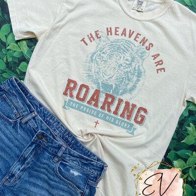 The Heavens Are Roaring Graphic Tee - 2 options main image 1