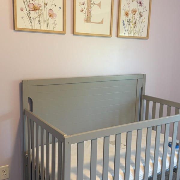 Floral Nursery Wall Art, Custom Wildflowers Prints, Boho Baby Girl ...