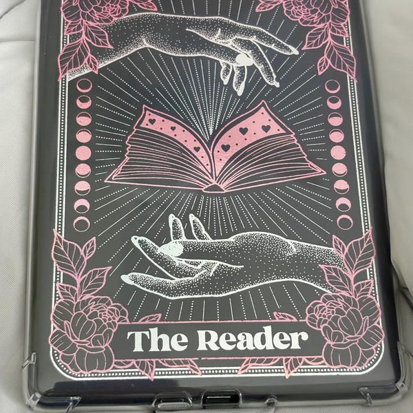 The Reader Tarot Card Kindle Paperwhite Clear Case Insert - Etsy