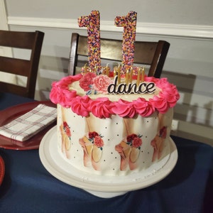 Coolest Dance Birthday Cake