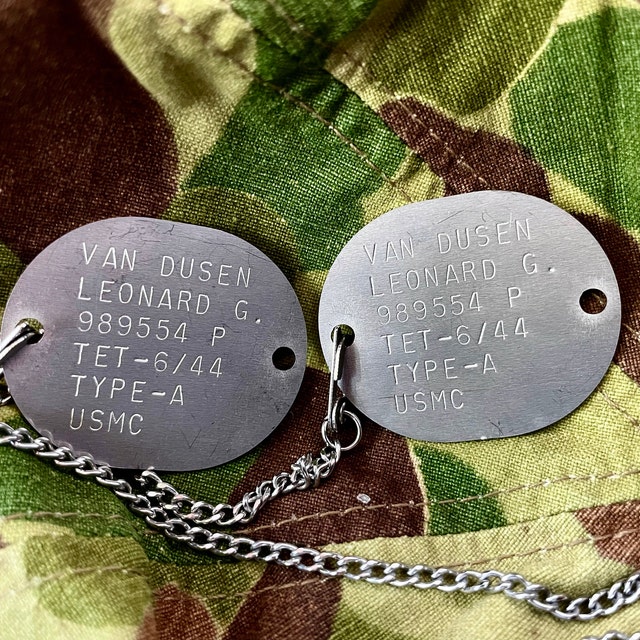 40s WWⅡ ドッグタグus navy 40年代 40s アメリカ軍 米軍 ネイビー シルバー IDネックレス