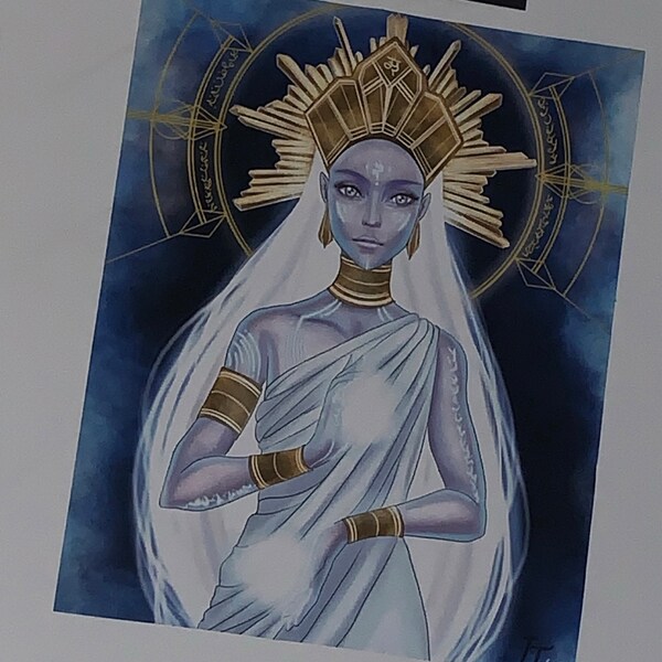 Atlantean High Priestess Light Language Activation Code Digital Art ...