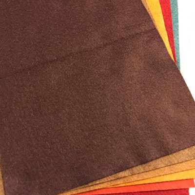 Wool Felt // Harvest Moon // Wool Felt Sheets, Fall Color Palette, Merino Wool Sheets, Fall ...