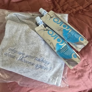 Kimberly added a photo of their purchase