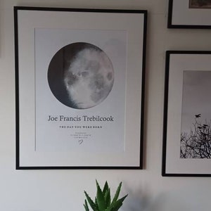 Custom Moon Phase Print, the Night We Met, Astrology Print