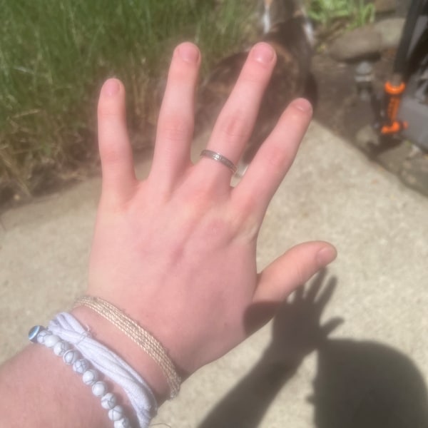 Womens per Aspera Ad Astra Ring - Through Hardships to the Stars ...