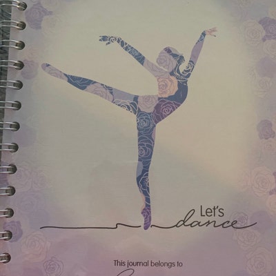 Dance Journal Custom Dance Journal Dance Gift Dance - Etsy