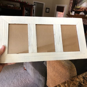 Wide Natural Brown Reclaimed Wood Picture Frames – Mutual Adoration + POST