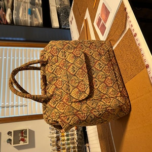 Mary Poppins Style Large Custom Carpet Bag / Travel Bag 1/2 Price ...