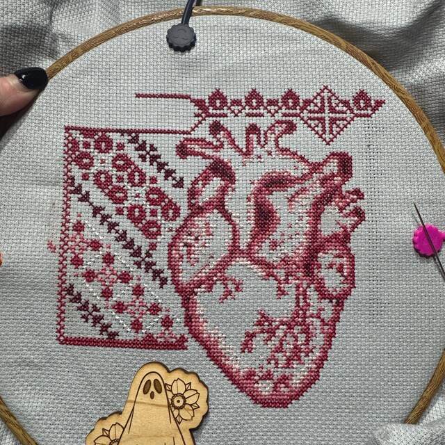 Heart Sampler PDF Cross Stitch Pattern - Etsy