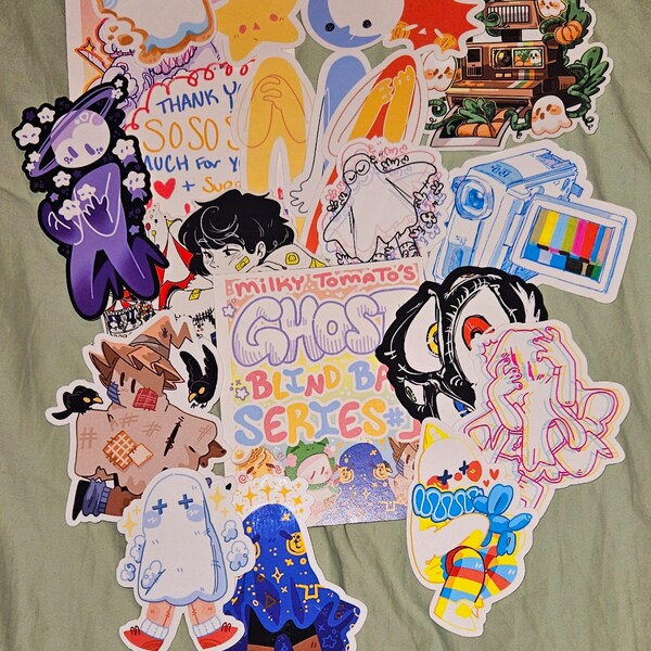 Glitchy Dream Ghost Waterproof Sticker! - Etsy