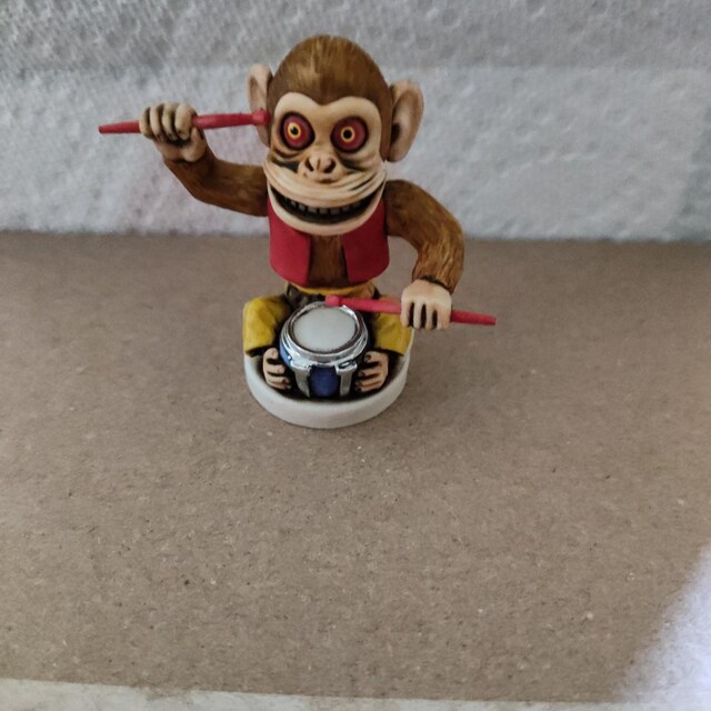 Neil Eyre Designs 2025 Halloween Horror Killer Monkey Chimp Drum