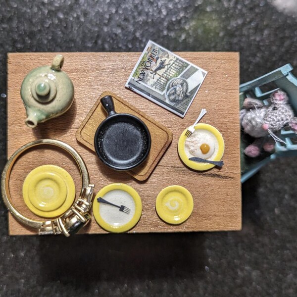 1/4 Scale Miniature 19 Piece Kitchen KIT - Etsy