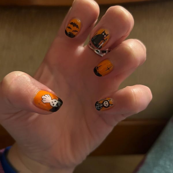 2 SHEETS Nail Art Water Decals Transfers Fall Winter Autumn Autumnal