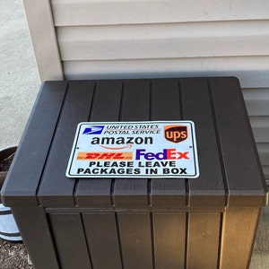 Amazon Deliveries Drop Packages Here Metal Sign 5 SIZES MS063 | Etsy
