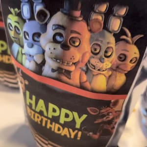 Five Nights at Freddy's Valentine's Day Cards FNAF School Valentines ...