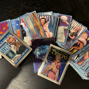 4 Packs Marilyn Monroe Trading Cards - Etsy