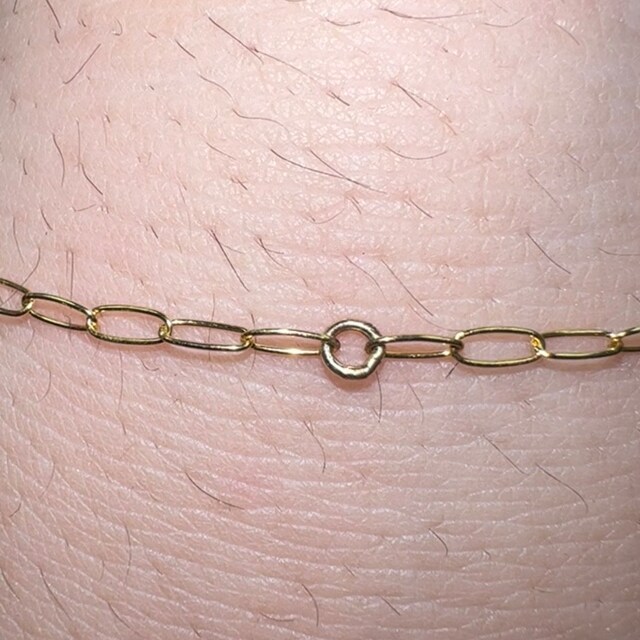 Permanent Bracelet Starter Kit - Gold Paperclip Chain Necklace Bulk For Jewelry Making