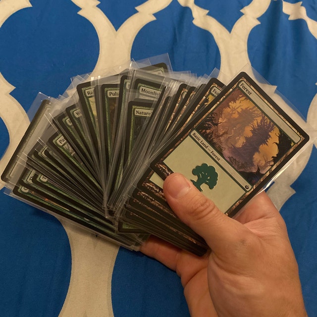 Green Wolves - MTG -custom Casual Deck - Full 60 Card Deck - Magic the  Gathering - Etsy