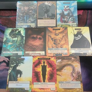Mtg Blood Token Alternative Art // Choose The Art For EDH, Commander