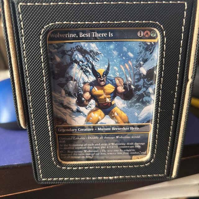 wolverine the best there is mtg similar cards Amazon.com: Magic the Gathering Secret Lair x Marvel's Wolverine
