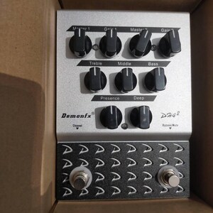 【新品】Demonfx DH4-2 Demonfx DH4-2 Preamp and Overdrive Dual Channel with Deep and