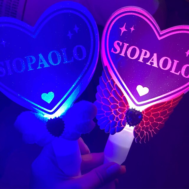 Heart KPOP LIGHT Stick | Personalized LED Sticks | Wedding