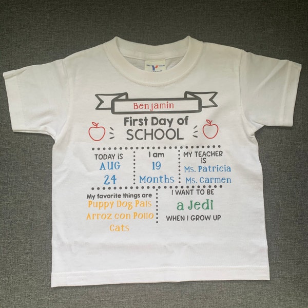 First Day of School Chalkboard SVG | Design for Back to School ...