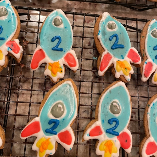 Rocketship Cookie Cutter - Etsy