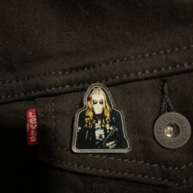 DEAD From Mayhem & Morbid Tribute Pin pelle per Yngve Ohlin 