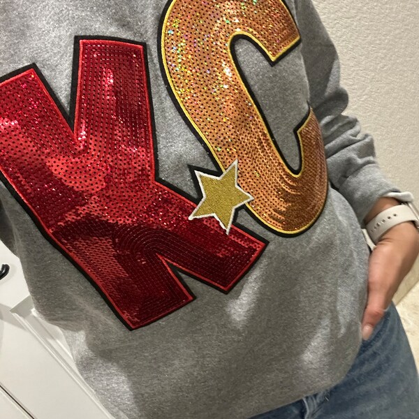 HO HO HO Graphic  Round Neck Sweatshirt
