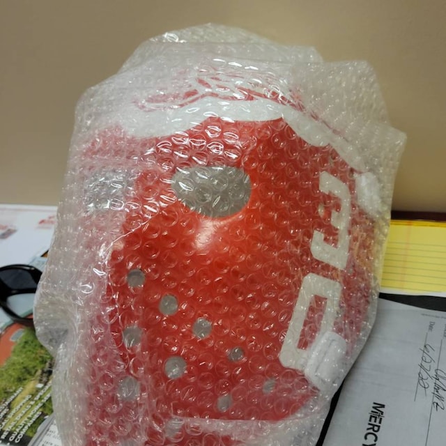 Lindbergh FLYERS Ice Hockey Mask Goalie Helmet 1:1 Scale