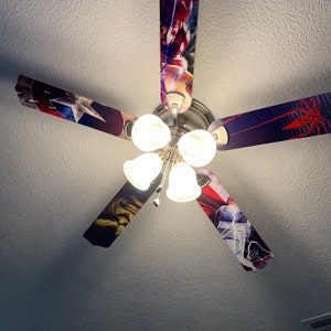 Super Hero Ceiling Fan Blades - Etsy