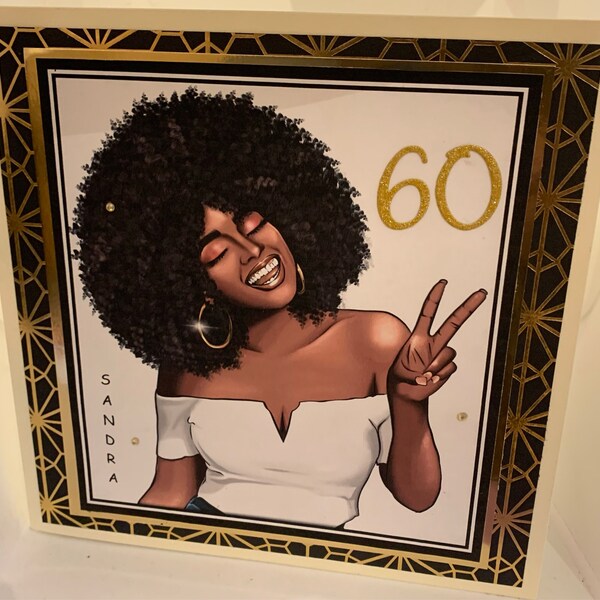 Smiling Black Woman Clipart Natural Afro Hair Clip Art Black Girl Clip ...