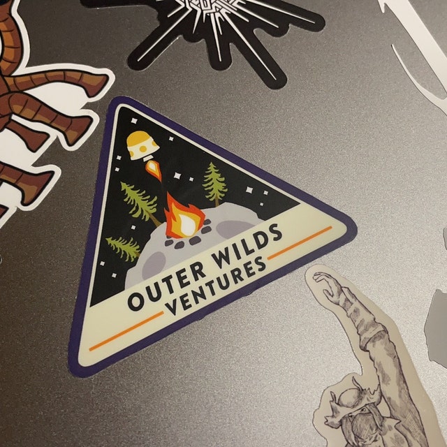 Outer Wilds Ventures Sticker - Sticker Graphic - Auto, Wall, Laptop, Cell,  Truck Sticker for Windows, Cars, Trucks 