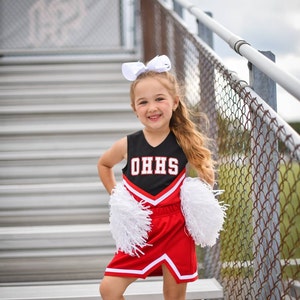 Cheerleader Uniforms Girls Cheer Uniforms School Spirit - Etsy
