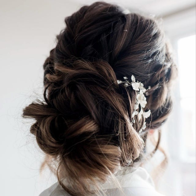 Fermagli Capelli Fiore Sibba - 2 Pezzi Cristalli Sposa - Foto 6