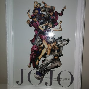 JoJo's Bizarre Adventure Poster Limited Anime India