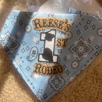 NAME 1st RODEO Back Number-personalizedcowboy-1st Birthday/rodeo Banner ...