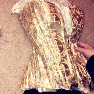 Kim added a photo of their purchase