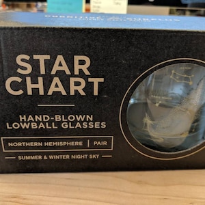 Star Chart Glasses