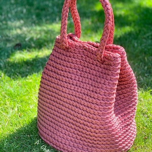Crochet tote pattern crochet handbag pattern handbag pattern | Etsy