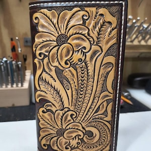 Leather Carving Pattern - Arizona/porter Style - Roper, Biker