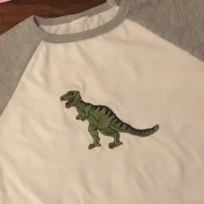 T Rex Dinosaur Machine Embroidery Design Embroidery - Etsy