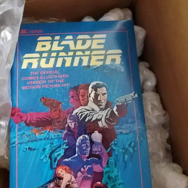 ブレードランナー　MARVEL ILLUSTRATED BOOKS Vintage Marvel Illustrated Books Blade Runner - 1982 - Unused